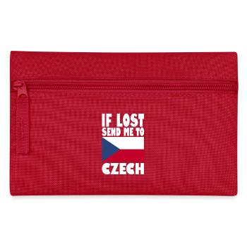 Drapeau de la République tchèque - Trousse - rouge - Devant