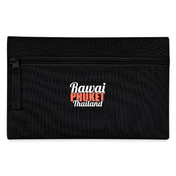 Vintage Thaïlande Asie Coucher de soleil Phuket Rawai - Trousse - noir - Devant