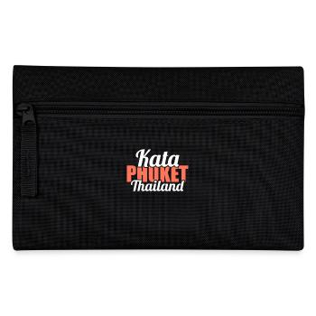 Vintage Thaïlande Asie Coucher de soleil Phuket Kata - Trousse - noir - Devant