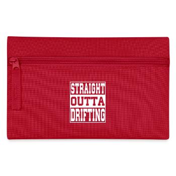 Drifting Spruch lustig - Federtasche - Rot - Vorne