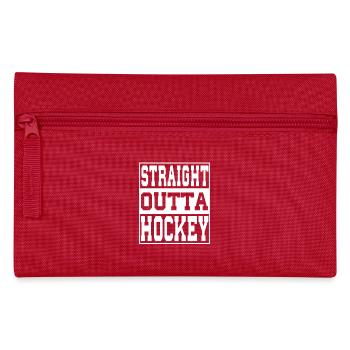 Le hockey dit drôle - Trousse - rouge - Devant