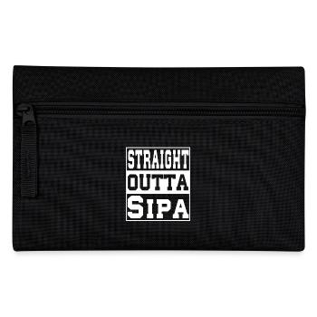 Sipan Spruch lustig - Federtasche - Schwarz - Vorne