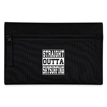 Skysurfing saying funny - Pencil Case - black - Front