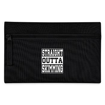 Skimming saying funny - Pencil Case - black - Front