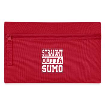 Sumo disant drôle - Trousse - rouge - Devant