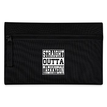 Taekkyeon saying funny - Pencil Case - black - Front