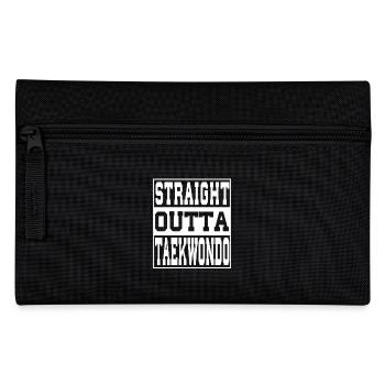 Taekwondo saying funny - Pencil Case - black - Front