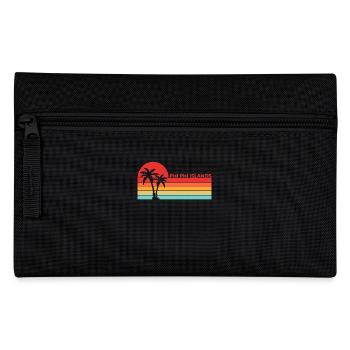 Vintage Thaïlande Asie Coucher de soleil Phi Phi Îles - Trousse - noir - Devant