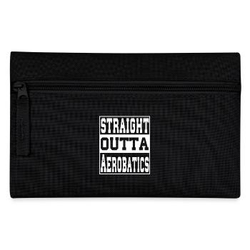 Aerobatics saying funny - Pencil Case - black - Front