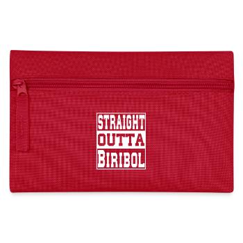 Biribol disant drôle - Trousse - rouge - Devant