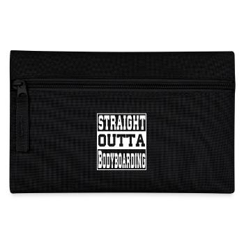 Bodyboarding saying funny - Pencil Case - black - Front