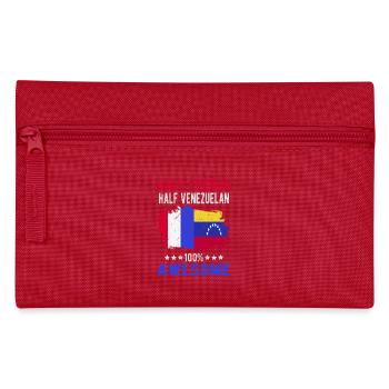 Half French Half Venezuelan - Pencil Case - red - Front