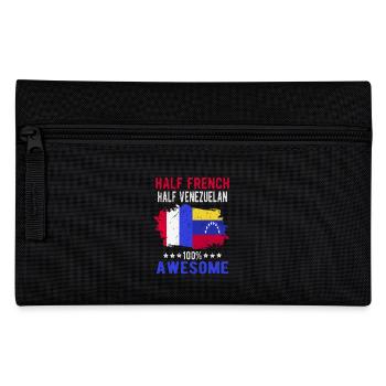 Half French Half Venezuelan - Pencil Case - black - Front