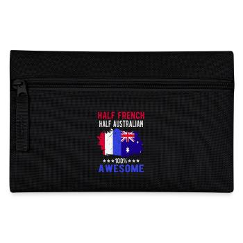 Moitié Français moitié australien - Trousse - noir - Devant