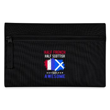 Half French Half Scotsman - Pencil Case - black - Front