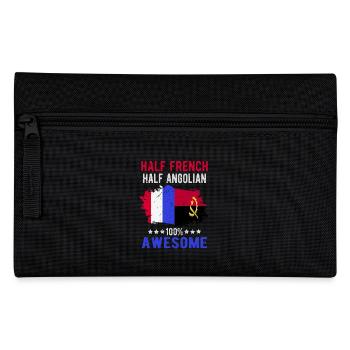 Half French Half Angolier - Pencil Case - black - Front
