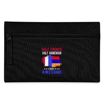 Half French Half Armenian - Pencil Case - black - Front