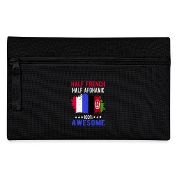 Halb Franzose Halb Afghane - Federtasche - Schwarz - Vorne