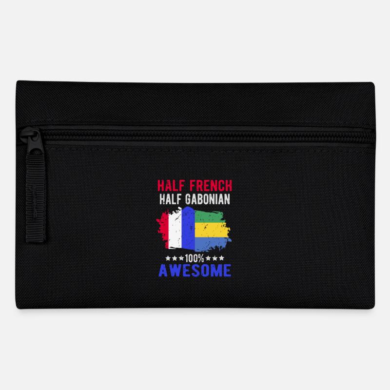 Moitié Français moitié gabonais - Trousse - noir