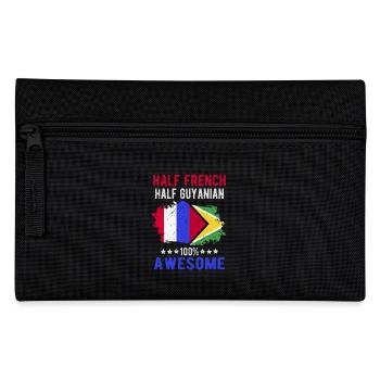 Moitié Français moitié guyanais - Trousse - noir - Devant