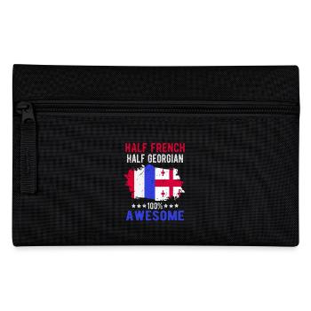 Halb Franzose Halb Georgier - Federtasche - Schwarz - Vorne
