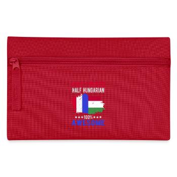 Halb Franzose Halb Ungar - Federtasche - Rot - Vorne