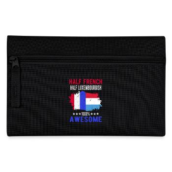 Moitié Français moitié Luxembourgeois - Trousse - noir - Devant