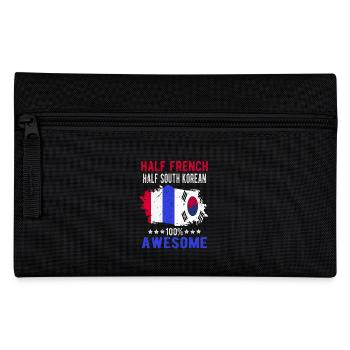 Moitié Français moitié sud-coréen - Trousse - noir - Devant