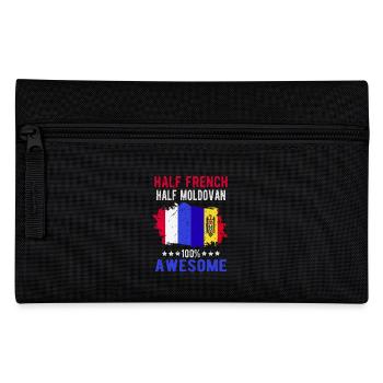 Halb Franzose Halb Moldawier - Federtasche - Schwarz - Vorne