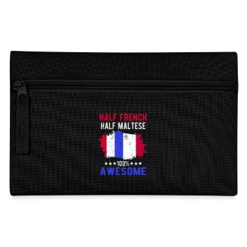 Moitié Français Moitié Mateser - Trousse - noir - Devant