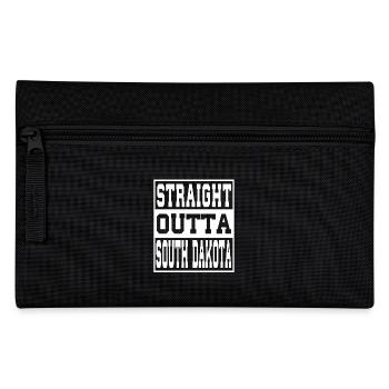 South Dakota Saying Funny South Dakota Gift - Pencil Case - black - Front