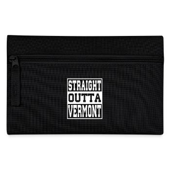 Vermont Saying Funny Vermont Gift - Pencil Case - black - Front