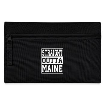Maine Spruch Lustig Maine Geschenk - Federtasche - Schwarz - Vorne