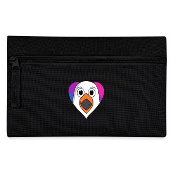 Bisexuell Möwe Geschenk - Federtasche - Schwarz - Vorne
