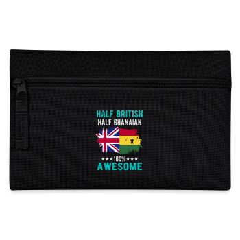 Halb Brite Halb Ghanese - Federtasche - Schwarz - Vorne