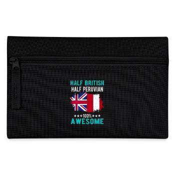 Halb Brite Halb Peruaner - Federtasche - Schwarz - Vorne