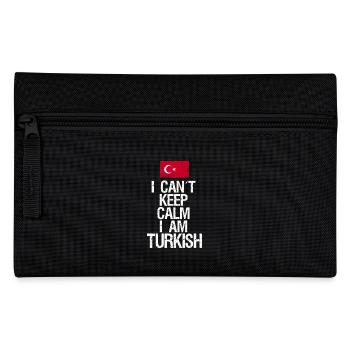 Je n’arrive pas à garder mon calme, je suis Turc - Trousse - noir - Devant