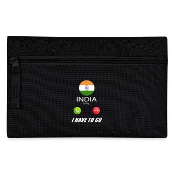 L’Inde appelle les drapeaux lusiger en disant - Trousse - noir - Devant