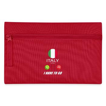 L’Italie appelle les drapeaux lusiger slogan - Trousse - rouge - Devant