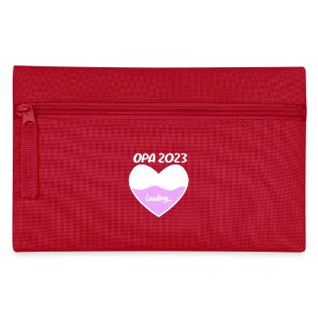 Opa 2023 loading - Federtasche - Rot - Vorne