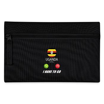 Uganda calls lusiger flags slogan - Pencil Case - black - Front