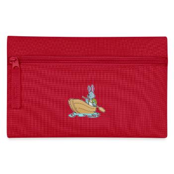 Bunny Small Boat - Pencil Case - red - Front