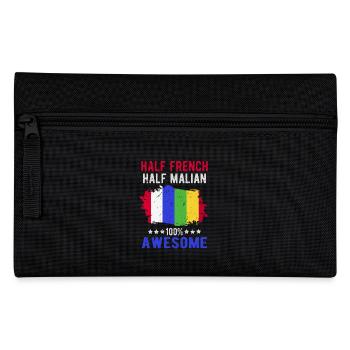 Moitié Français moitié malien - Trousse - noir - Devant