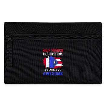 Moitié Français moitié portoricain - Trousse - noir - Devant