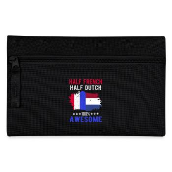 Half French Half Dutch - Pencil Case - black - Front