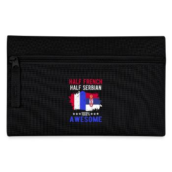Moitié Français moitié serbe - Trousse - noir - Devant