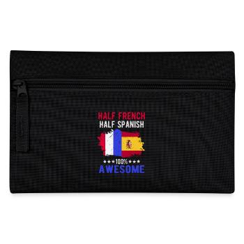 Moitié Français moitié espagnol - Trousse - noir - Devant