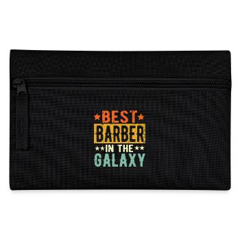 Meilleur barbier jamais Barber Gift - Trousse - noir - Devant