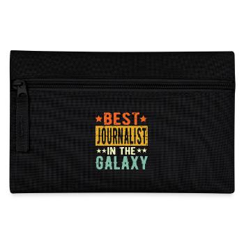 Meilleur journaliste de tous les temps Cadeau de journaliste - Trousse - noir - Devant