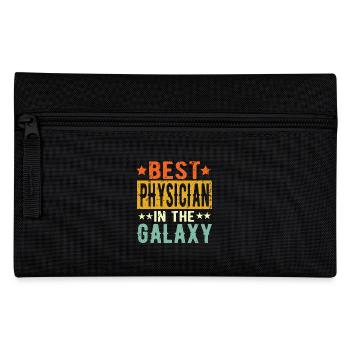 Best Physiker galaxy Physiker Geschenk - Federtasche - Schwarz - Vorne